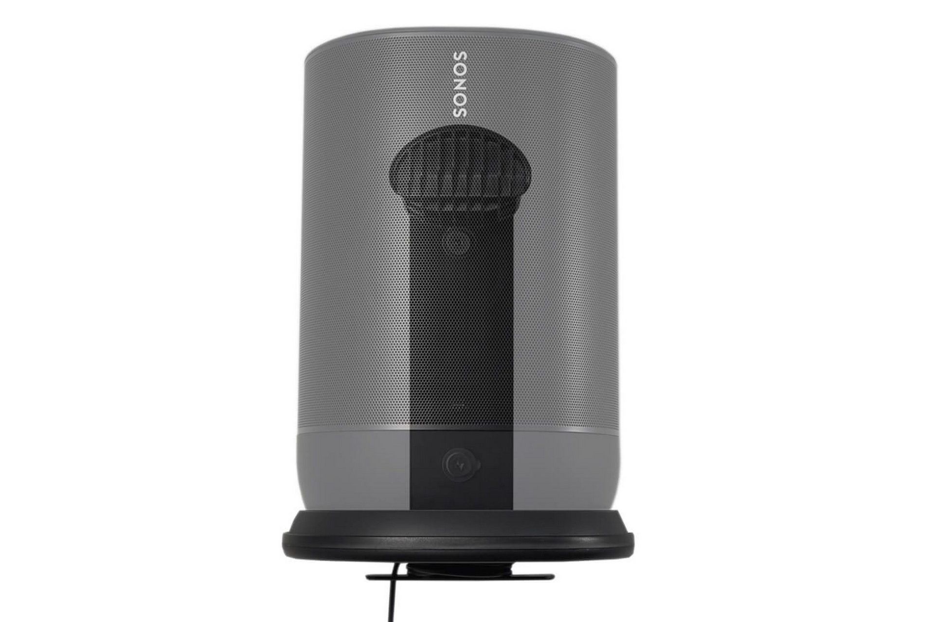 Højttalerbeslag Sanus til Sonos Move - Sort
