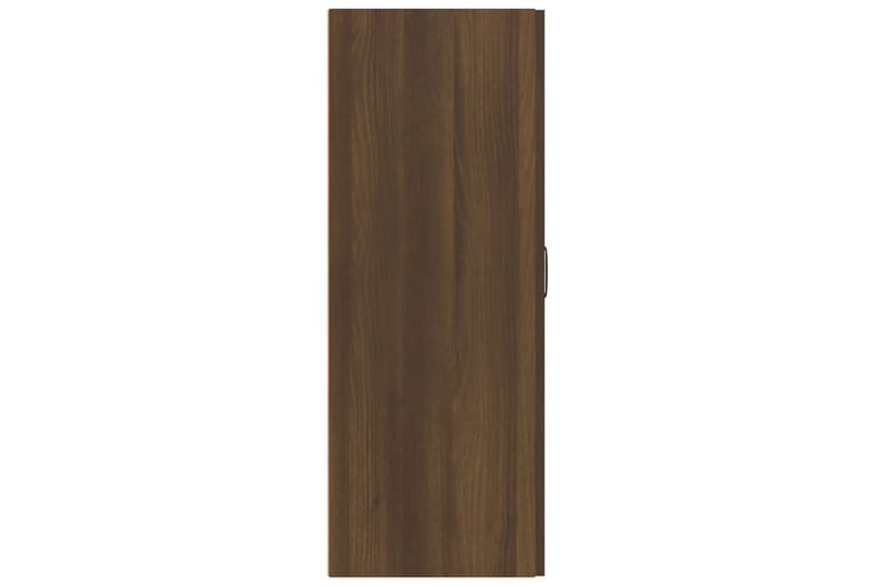 beBasic vægskab 69,5x34x90 cm konstrueret træ brun egetræsfarve - Brun - Væghængt opbevaring