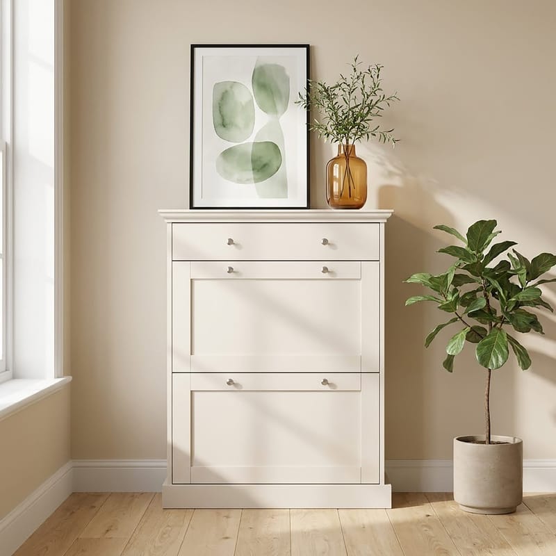 Binz skoskab 80x105 cm - Kashmir - Opbevaring - Entréopbevaring