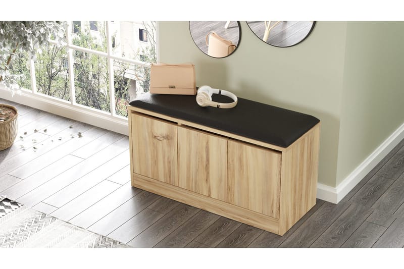 Andifli Skoskab 89,6x45,8 cm, Brun