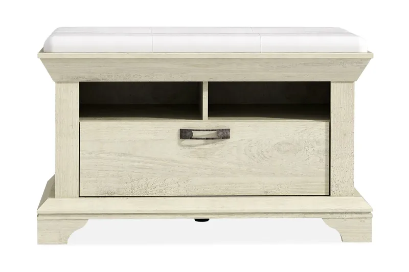 Casique Skoskab 46x99 cm - Hvid - Opbevaring - Entréopbevaring