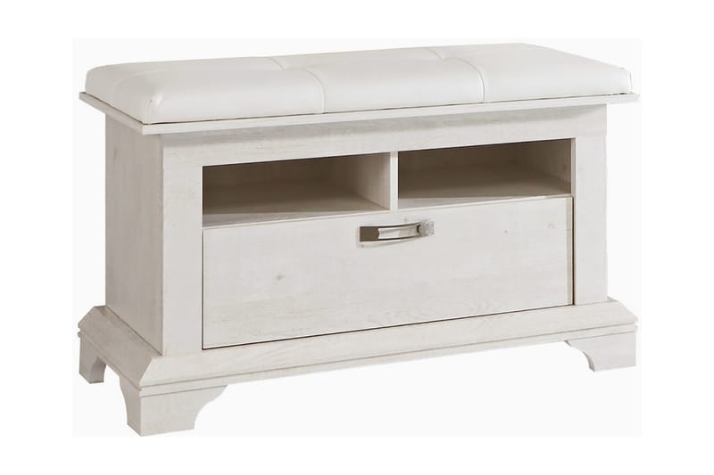 Casique Skoskab 46x99 cm - Hvid - Opbevaring - Entréopbevaring