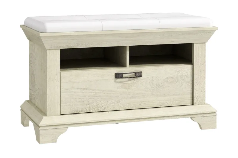 Casique Skoskab 46x99 cm, Hvid