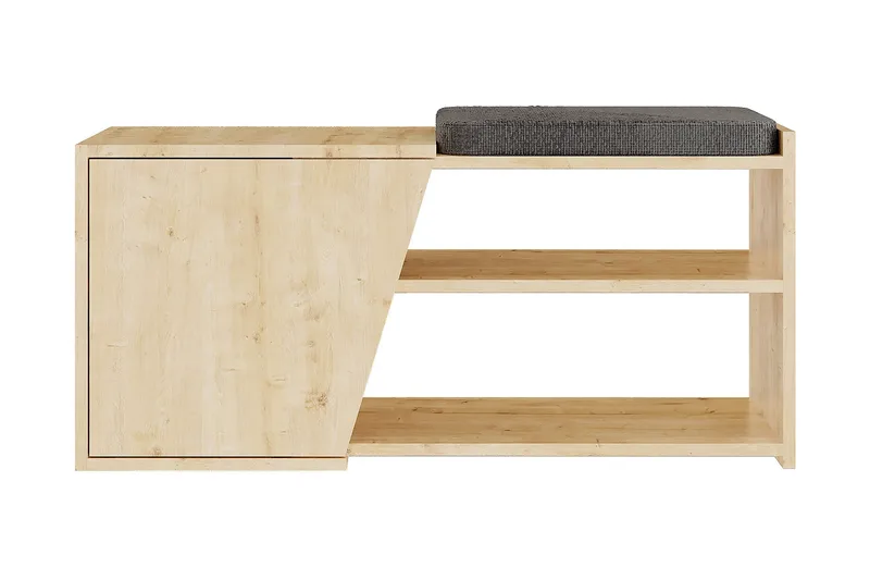 Jektvik Skoskab 104x37 cm, Natur