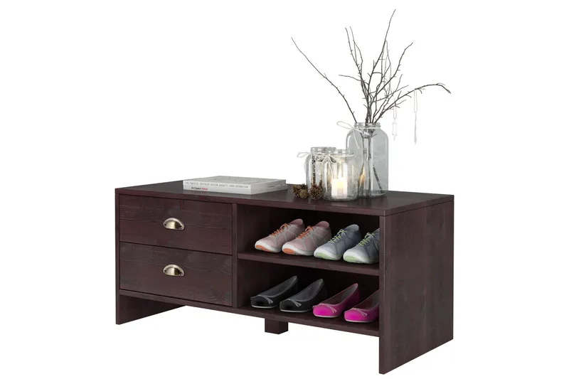 Redrocks Skobænk 45x100 cm, Natur