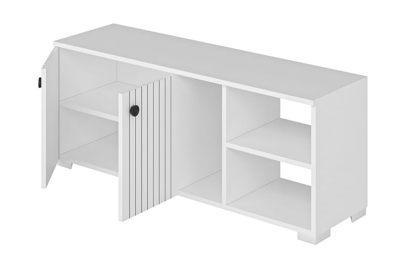 Rinorea Skoskab 120x51,6 cm - Hvid - Opbevaring - Entréopbevaring