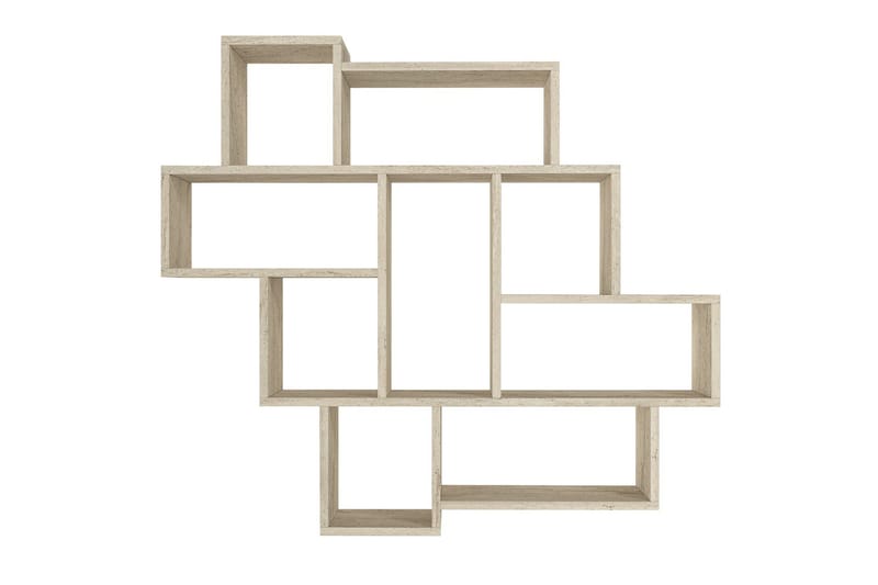 Øvrige hylder NO_BRAND Parola Væghylde 115,5 cm Beige - Opbevaring - Hylder & Reoler