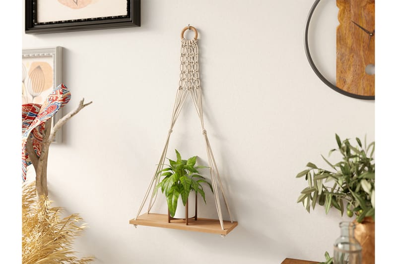 Allgunnen Væghylde 30 cm - Beige - Opbevaring - Hylder & Reoler - Væghylde & vægreol