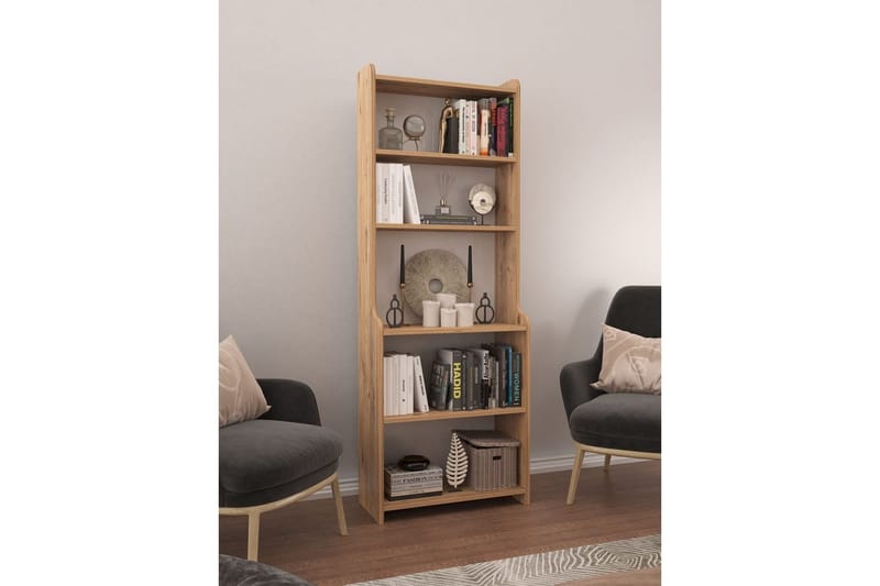 Amori Reol 60 cm - Brun - Opbevaring - Hylder & Reoler - Bogreol
