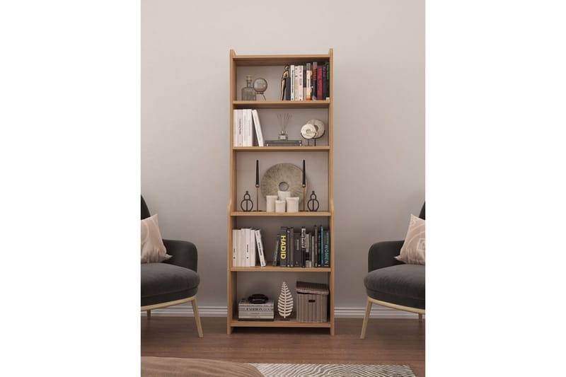 Amori Reol 60 cm - Brun - Opbevaring - Hylder & Reoler - Bogreol