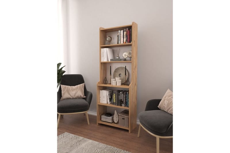 Amori Reol 60 cm - Brun - Opbevaring - Hylder & Reoler - Bogreol