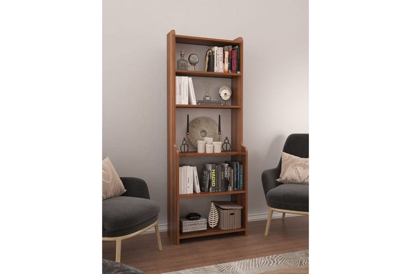 Amori Reol 60 cm - Brun - Opbevaring - Hylder & Reoler - Bogreol