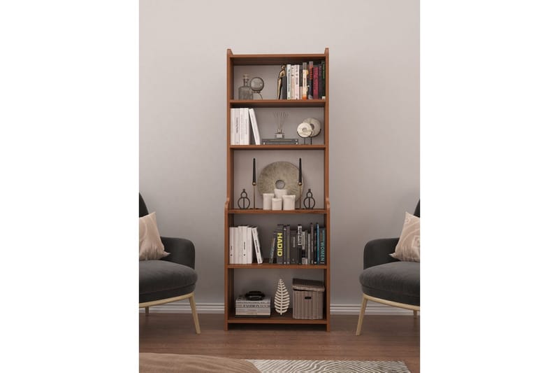 Amori Reol 60 cm - Brun - Opbevaring - Hylder & Reoler - Bogreol