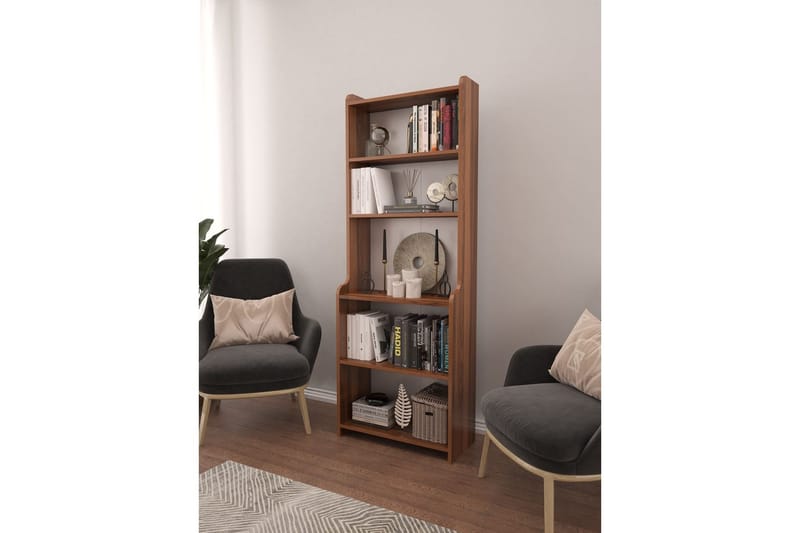 Amori Reol 60 cm - Brun - Opbevaring - Hylder & Reoler - Bogreol
