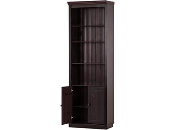 Anita Bogreol 74 cm i Mørkt Træ - Brun - Opbevaring - Hylder & Reoler - Bogreol