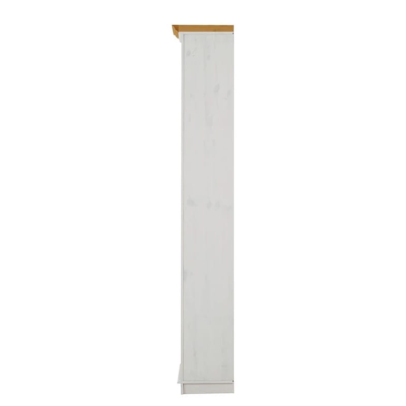 Anita Bogreol 74 cm i Malet Træ - Hvid - Opbevaring - Hylder & Reoler - Bogreol