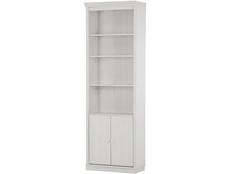 Anita Bogreol 74 cm i Malet Træ, Hvid