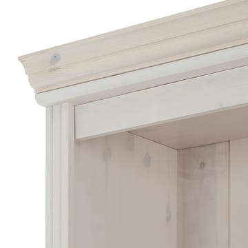 Anita Bogreol 74 cm i Malet Træ - Hvid - Opbevaring - Hylder & Reoler - Bogreol