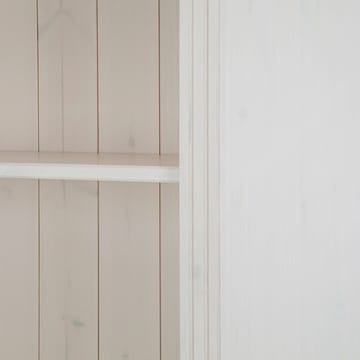 Anita Bogreol 74 cm i Malet Træ - Hvid - Opbevaring - Hylder & Reoler - Bogreol