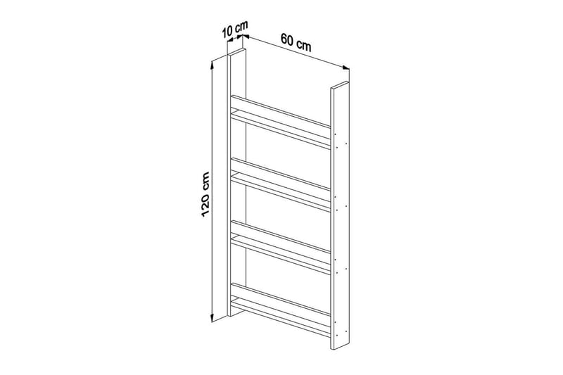 Artemis Reol 60 cm - Hvid - Opbevaring - Hylder & Reoler - Bogreol