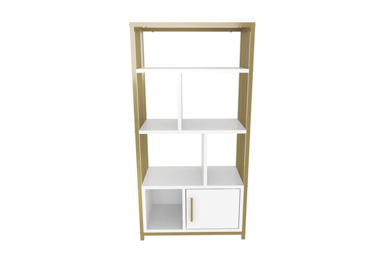 Arven Reol 60 cm - Guld/Hvid - Opbevaring - Hylder & Reoler - Bogreol