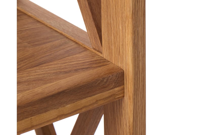 Ayanna Bogreol 70 cm i Teak - Brun - Opbevaring - Hylder & Reoler - Bogreol