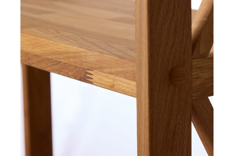 Ayanna Bogreol 70 cm i Teak - Brun - Opbevaring - Hylder & Reoler - Bogreol