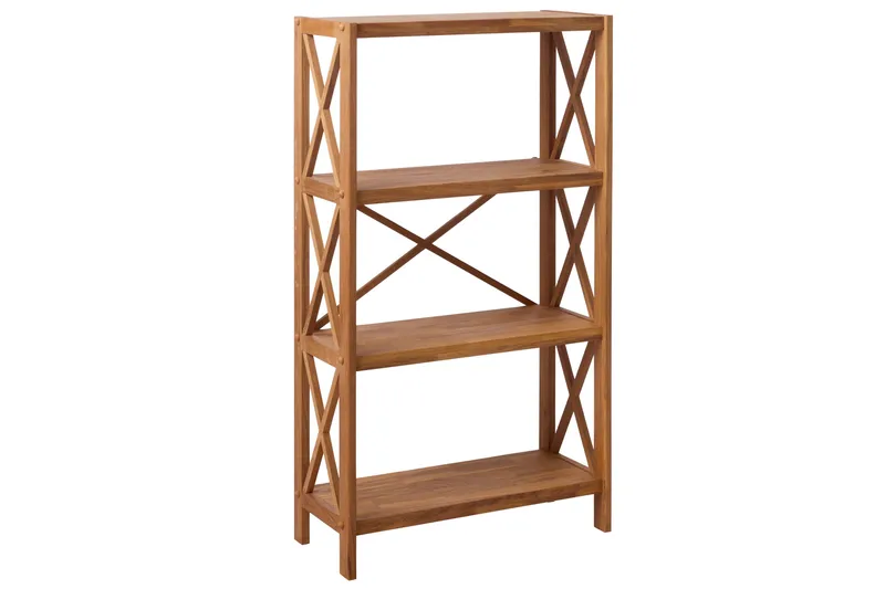 Ayanna Bogreol 70 cm i Teak, Brun