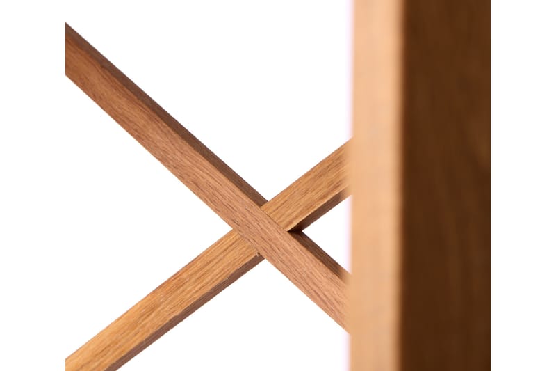 Ayanna Bogreol 70 cm i Teak - Brun - Opbevaring - Hylder & Reoler - Bogreol