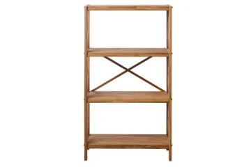 Ayanna Bogreol 70 cm i Teak - Brun - Opbevaring - Hylder & Reoler - Bogreol