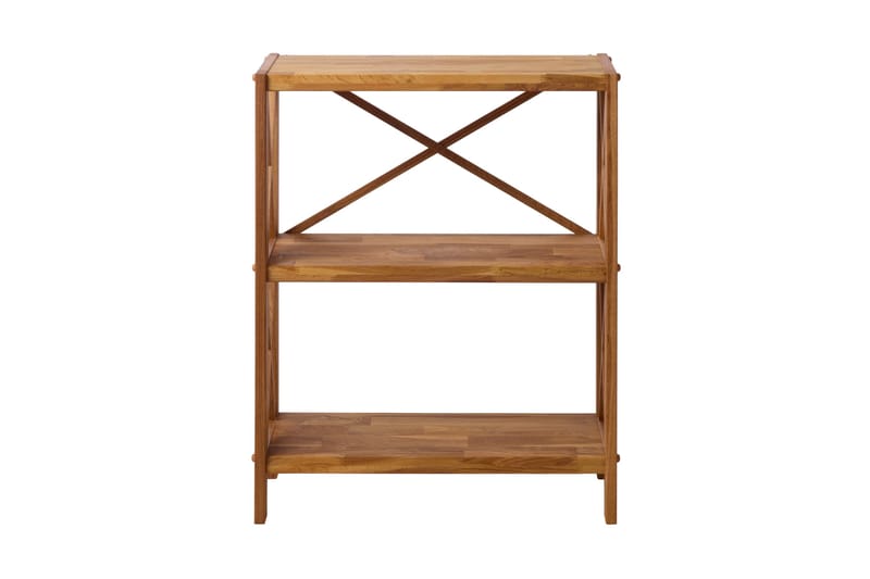 Ayanna Bogreol 70 cm i Teak - Brun - Opbevaring - Hylder & Reoler - Bogreol