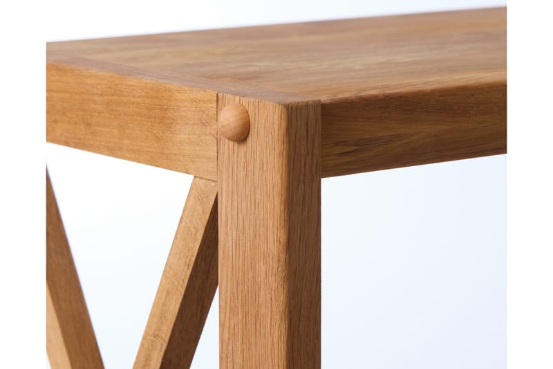 Ayanna Bogreol 70 cm i Teak - Brun - Opbevaring - Hylder & Reoler - Bogreol