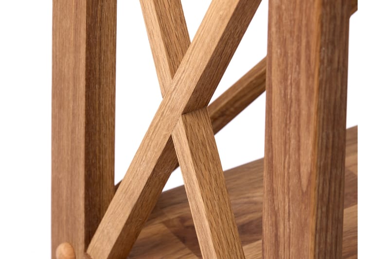 Ayanna Bogreol 70 cm i Teak - Honningbrun - Opbevaring - Hylder & Reoler - Bogreol