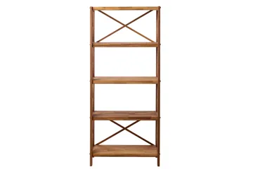 Ayanna Bogreol 70 cm i Teak - Honningbrun - Opbevaring - Hylder & Reoler - Bogreol