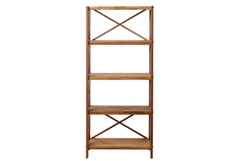 Ayanna Bogreol 70 cm i Teak - Honningbrun - Opbevaring - Hylder & Reoler - Bogreol