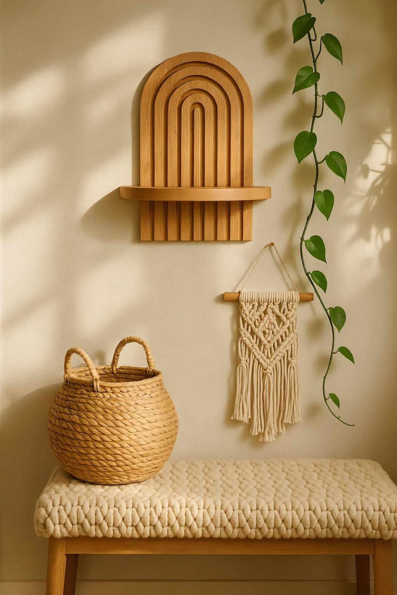 Baynor væghylde 20x35 cm - Eg Brun - Opbevaring - Hylder & Reoler - Væghylde & vægreol