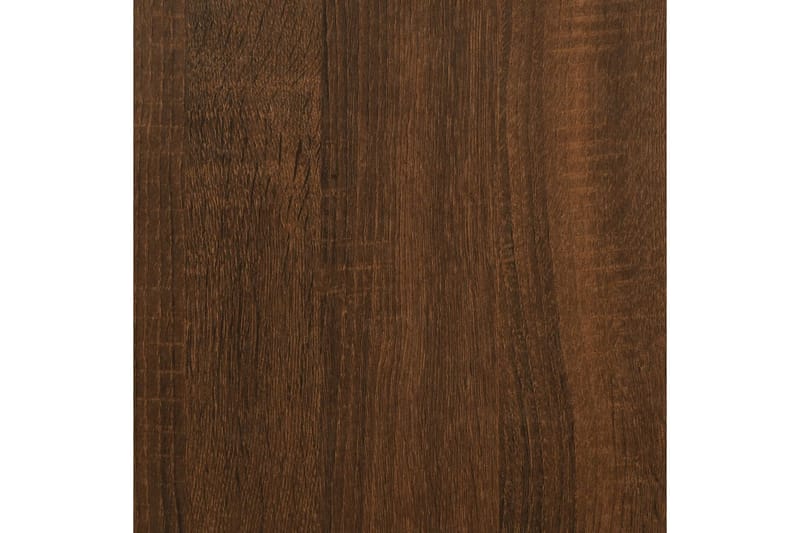 beBasic bogreol 155x24x160 cm brun egetræsfarve - Brun - Bogreol