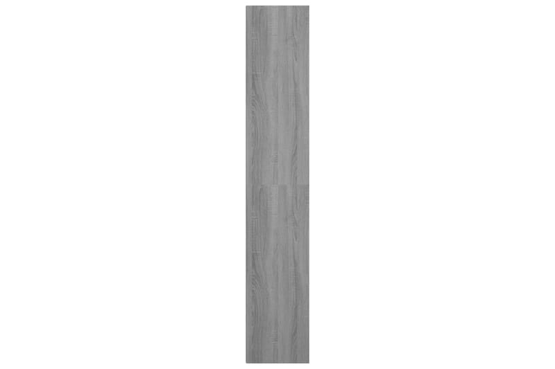 beBasic bogreol 36x30x171 cm konstrueret træ grå sonoma-eg - GrÃ¥ - Bogreol