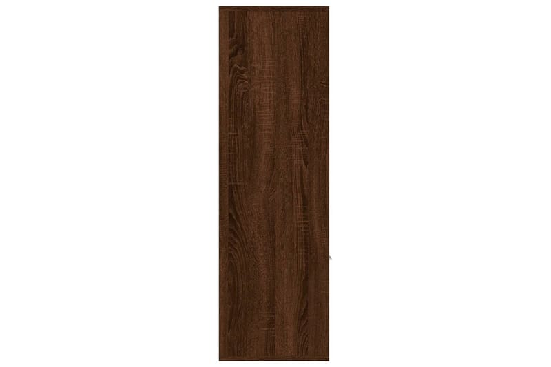 beBasic bogreol 98x30x98 cm brun egetræsfarve - Brun - Bogreol