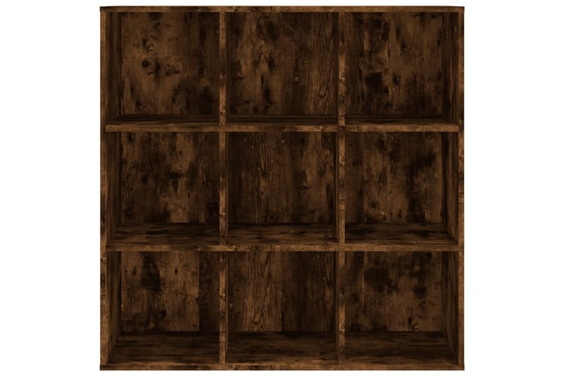 beBasic bogreol 98x30x98 cm røget egetræsfarve - Brun - Opbevaring - Hylder & Reoler - Bogreol
