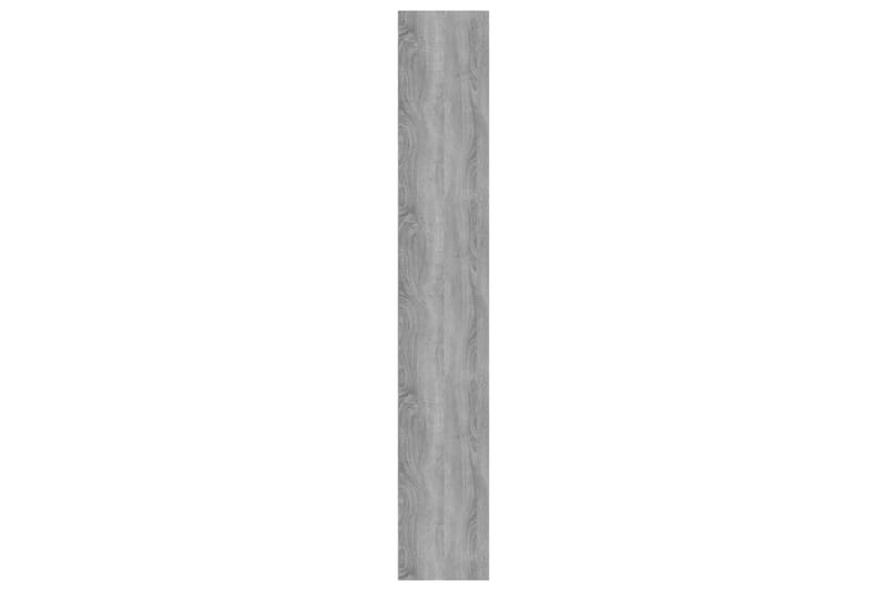 beBasic bogreol m. 5 hylder 80x30x189 cm konstrueret træ grå sonoma - GrÃ¥ - Opbevaring - Hylder & Reoler - Bogreol