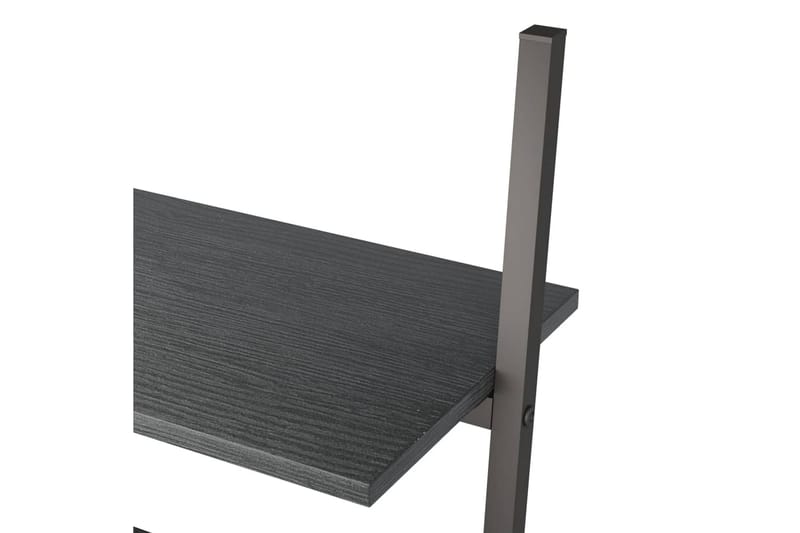 beBasic stigereol med 3 hylder 64x34x116 cm sort - Sort - Opbevaring - Hylder & Reoler - Stigereol