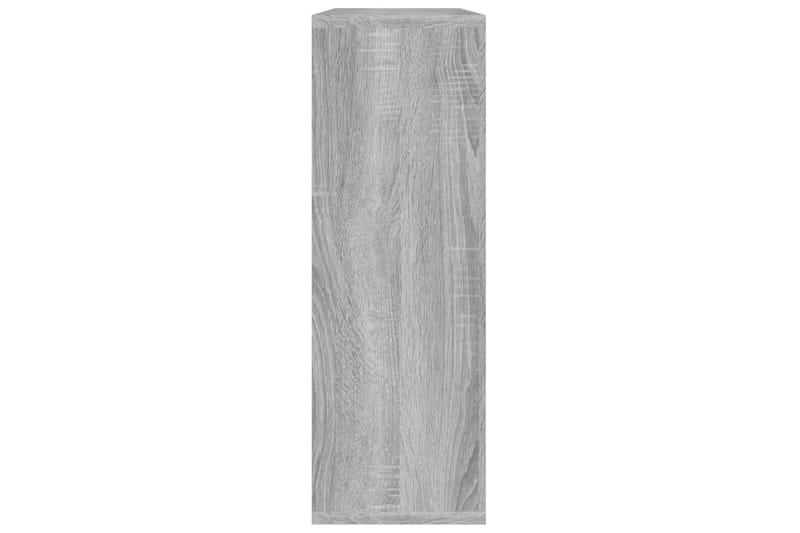 beBasic væghylde 104x20x58,5 cm konstrueret træ grå sonoma-eg - GrÃ¥ - Væghylde & vægreol