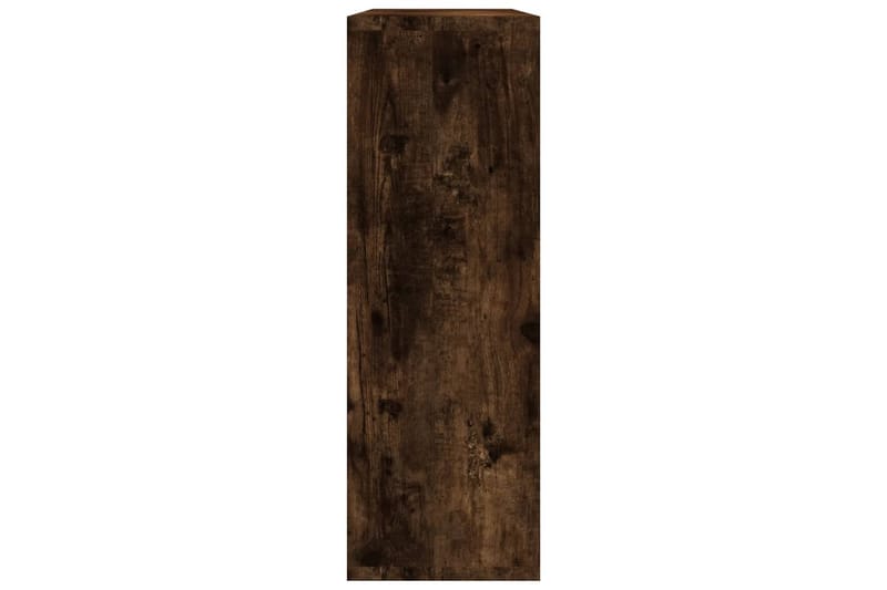 beBasic væghylde 104x20x58,5 cm konstrueret træ røget eg - Brun - Opbevaring - Hylder & Reoler - Væghylde & vægreol