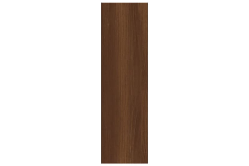 beBasic væghylde 75x16x55 cm konstrueret træ brun egetræsfarve - Brun - Væghylde & vægreol