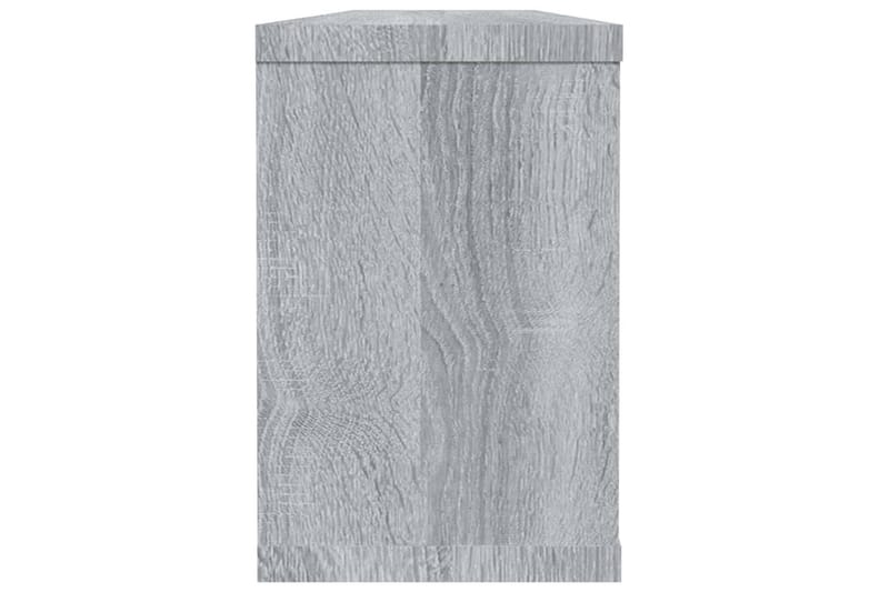 beBasic væghylder 4 stk. 60x15x23 cm konstrueret træ grå sonoma-eg - GrÃ¥ - Opbevaring - Hylder & Reoler - Væghylde & vægreol