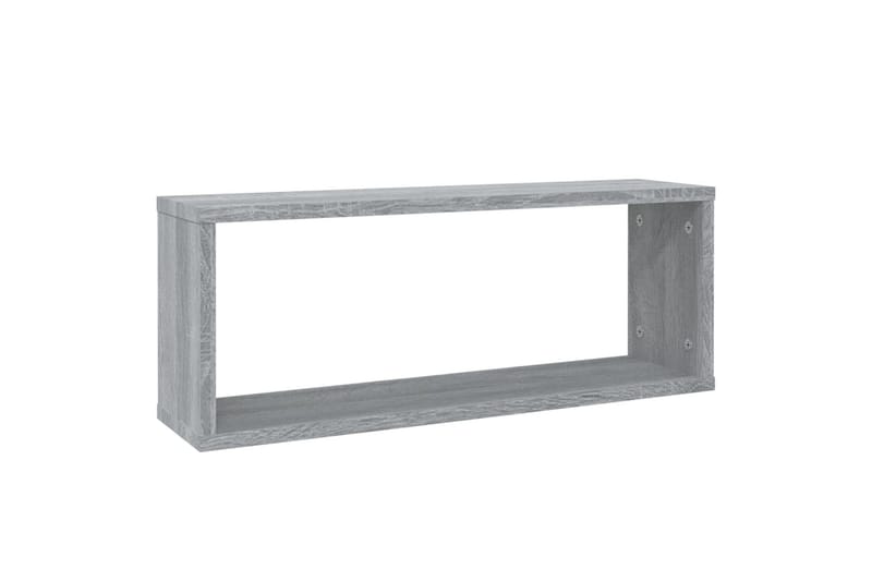 beBasic væghylder 6 stk. 60x15x23 cm konstrueret træ grå sonoma-eg - GrÃ¥ - Opbevaring - Hylder & Reoler - Væghylde & vægreol