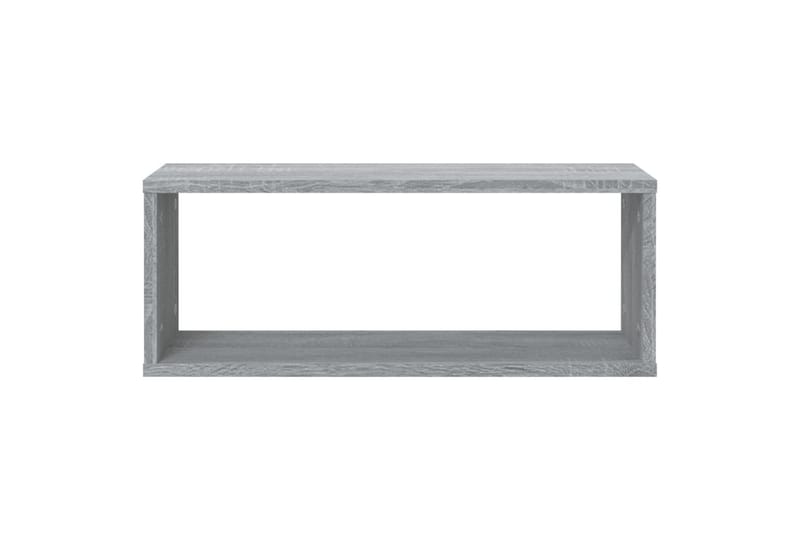 beBasic væghylder 6 stk. 60x15x23 cm konstrueret træ grå sonoma-eg - GrÃ¥ - Opbevaring - Hylder & Reoler - Væghylde & vægreol