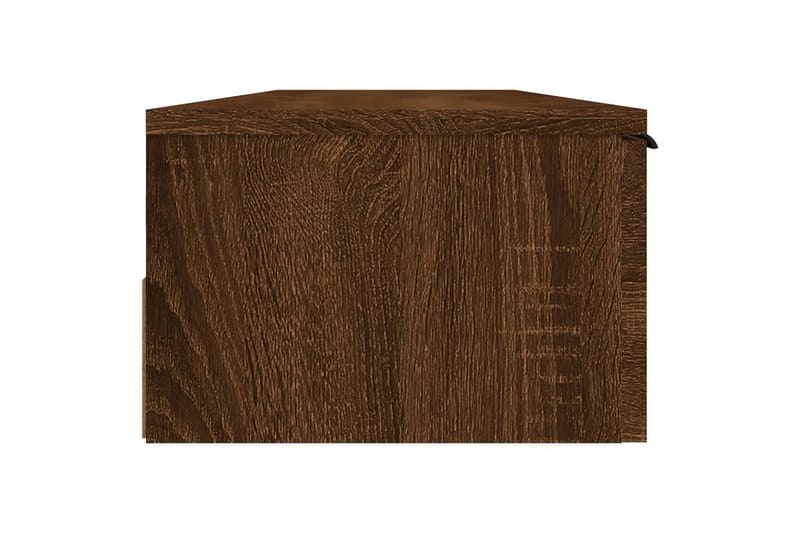 beBasic vægskab 102x30x20 cm konstrueret træ brun egetræsfarve - Brun - Opbevaring - Hylder & Reoler - Væghylde & vægreol