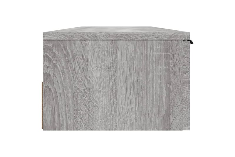 beBasic vægskab 102x30x20 cm konstrueret træ grå sonoma-eg - GrÃ¥ - Opbevaring - Hylder & Reoler - Væghylde & vægreol